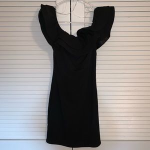 Off the shoulder Ruffle bodycon dress
